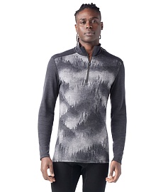 Tricou SMARTWOOL M CLASSIC THERMAL MERINO BL 1/4 ZIP B Bărbat